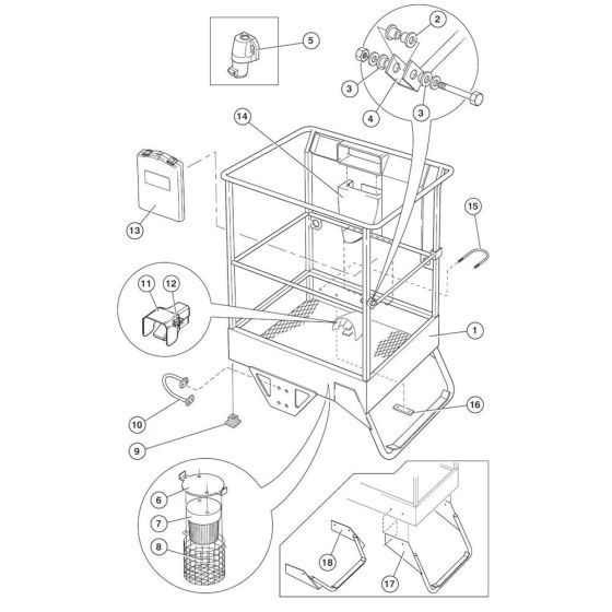 Cage Assembly for Niftylift