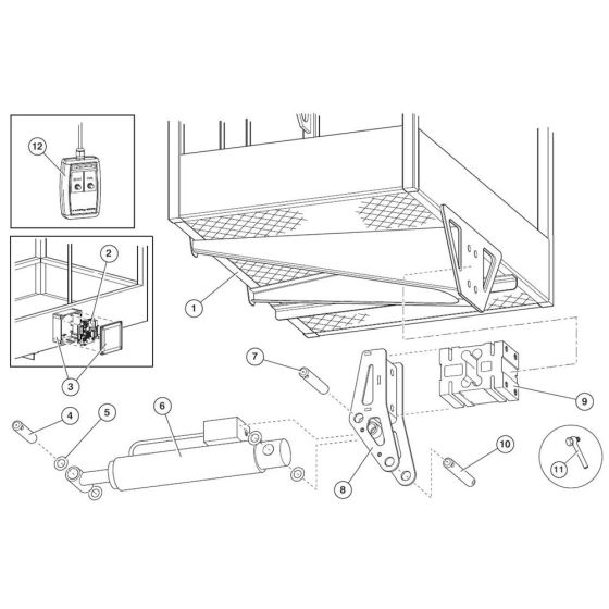 Cage Weigh Load Cell Assembly