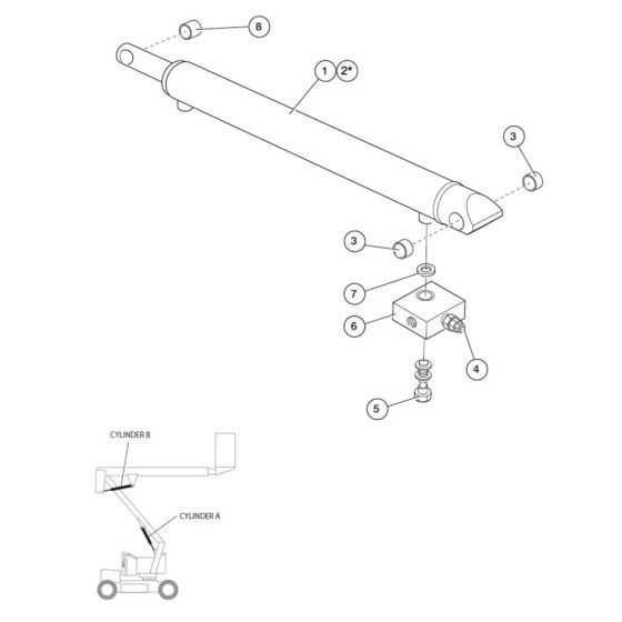Lift Cylinder Assembly