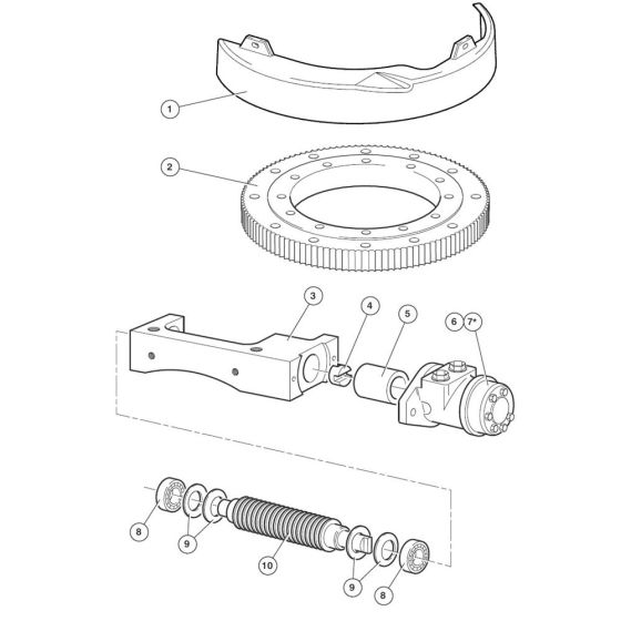 Slew Assembly for Niftylift