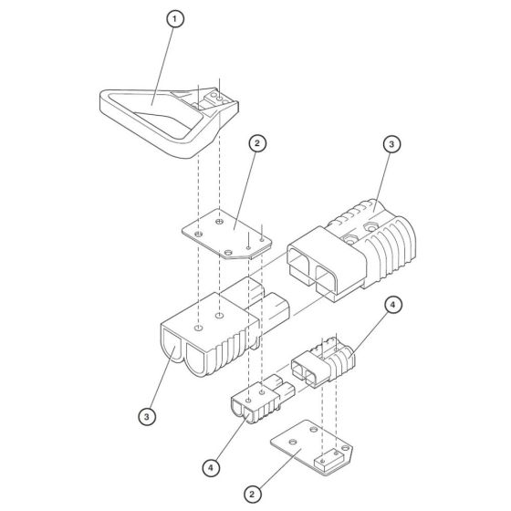 Anderson Connector Assembly