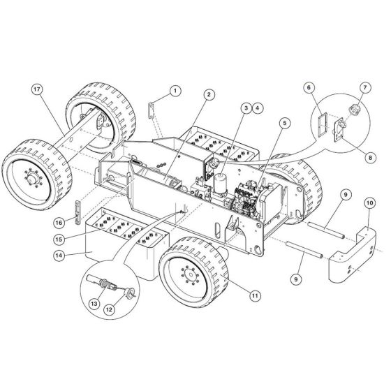 Base Assembly for Niftylift