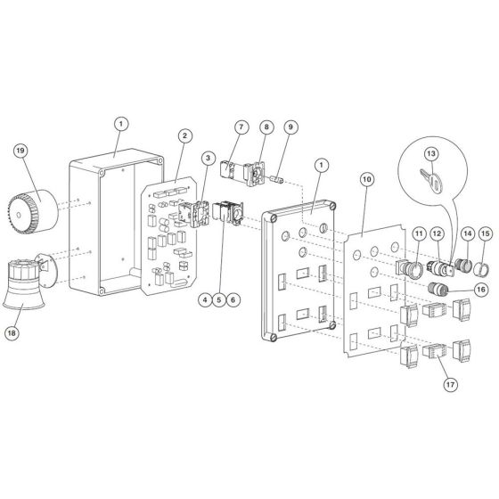 Base Control Assembly for Niftylift