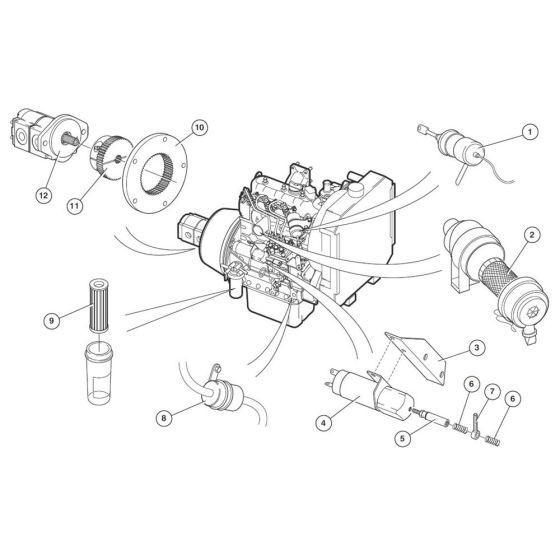 Diesel Engine-1 Assembly