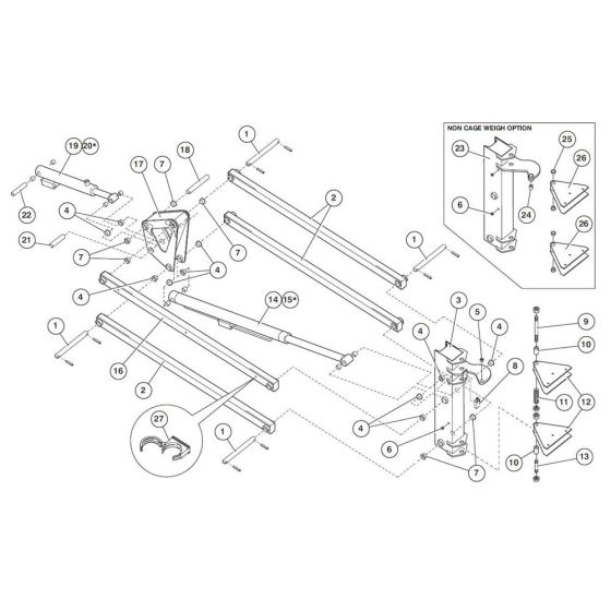 Flyboom Assembly for Niftylift