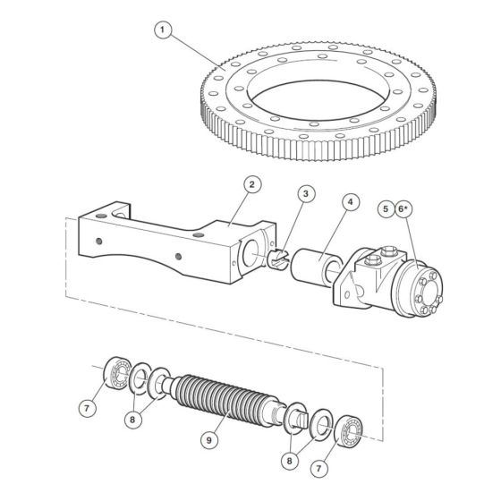 Slew Assembly for Niftylift