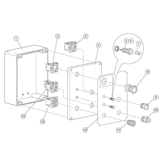 Base Control Assembly for Niftylift
