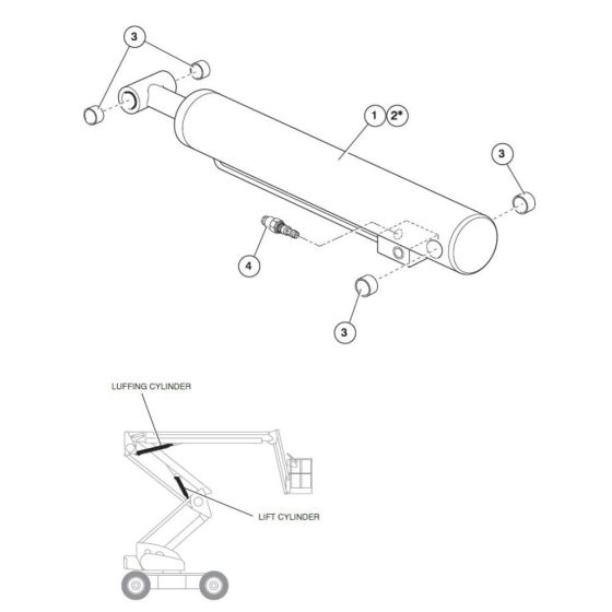 Lift & Luffing Assembly