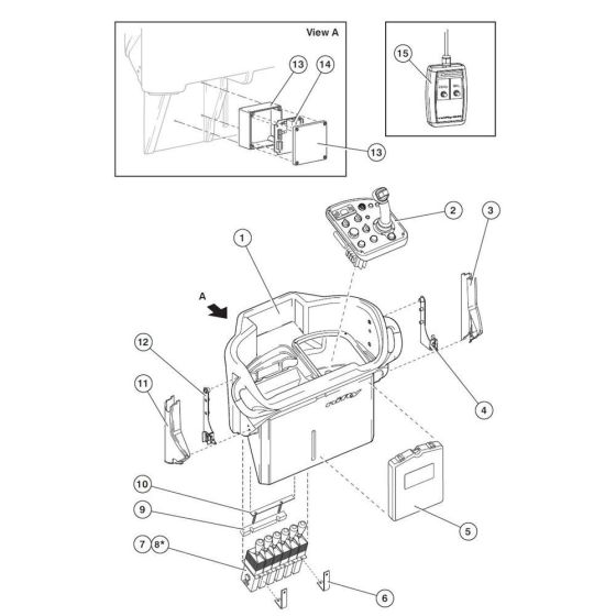 Cage Console Assembly
