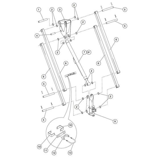 Flyboom Assembly for Niftylift
