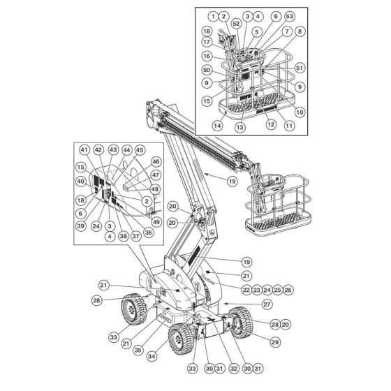 Label Locations Assembly