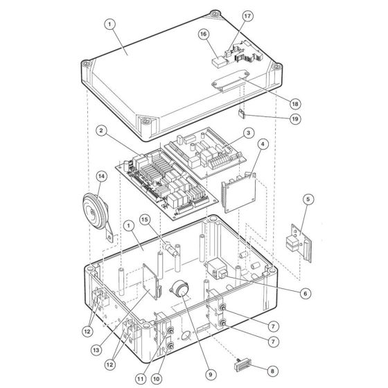 Main PCB Box for Niftylift HR21