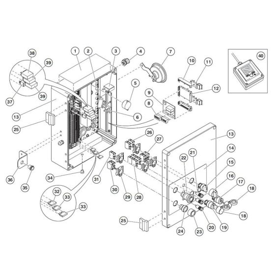 Base Control Assembly for Nifty Lift HR28 SP85 4X4 Access Platforms