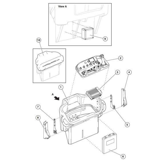 Cage Console Assembly for Nifty Lift HR28 SP85 4X4 Access Platforms