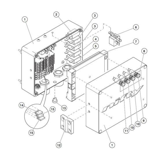 Engine Box (Diesel) Assembly for Nifty Lift HR28 SP85 4X4 Access Platforms