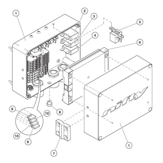 Engine Box (Hybrid) Assembly for Nifty Lift HR28 SP85 4X4 Access Platforms