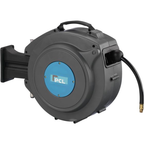 PCL Economy Hose Reel 15m Of 10mm (3/8) I/D Hose, RP 1/4" Inlet, R 1/4" Outlet - HRA1B03