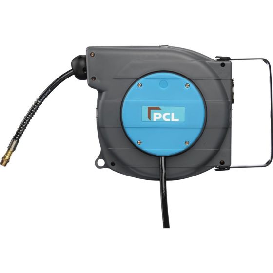 PCL Bench Top Hose Reel 9m Of 8mm (5/16) I/D Hose, RP 1/4" Inlet, R 1/4" Outlet - HRA2T