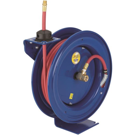 PCL Ez-Reel Hose Reel 10m Of 6mm (1/4) I/D Hose, RP 1/4" Inlet, RP 1/4" Outlet Slow Retract - HRA6U01
