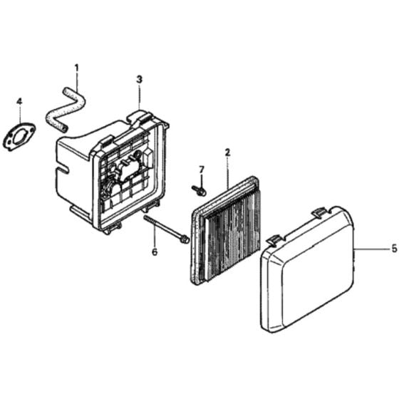 Air Cleaner for Honda HRD536C - SXE Lawn Mower