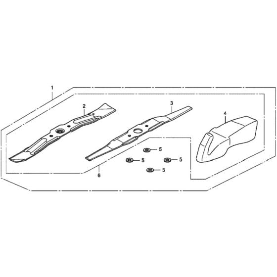 Mulching Kit for Honda HRD536C3 - TXEE Lawn Mowers