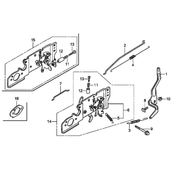 Control for Honda HRG415C1 (IZY) - SDEE Lawn Mower