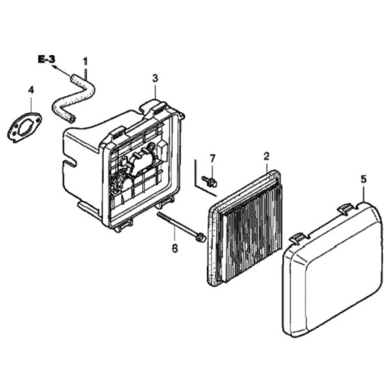 Air Cleaner for Honda HRG415C2 (IZY) - PDE Lawn Mower