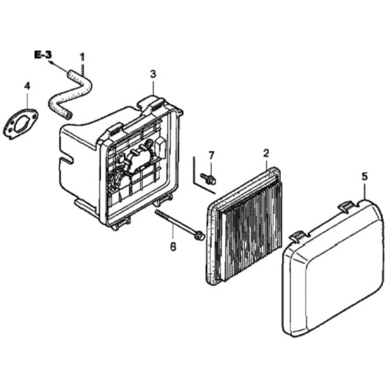 Air Cleaner for Honda HRG415C2 (IZY) - PDEE Lawn Mower