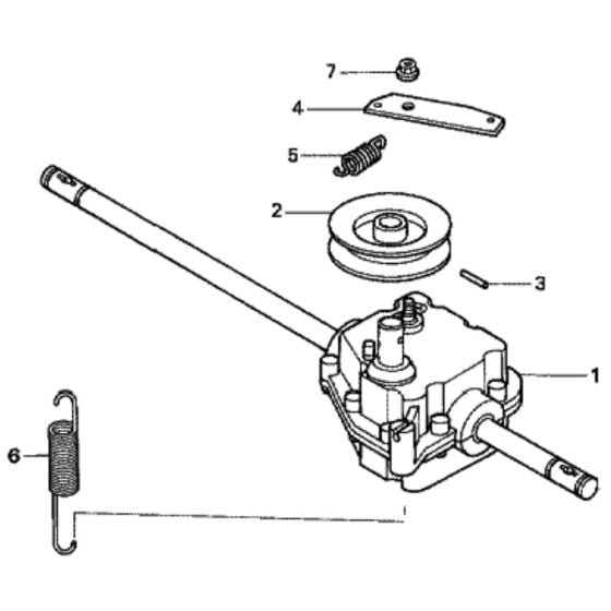 Transmission for Honda HRG415C2 (IZY) - PDEE/A Lawn Mower