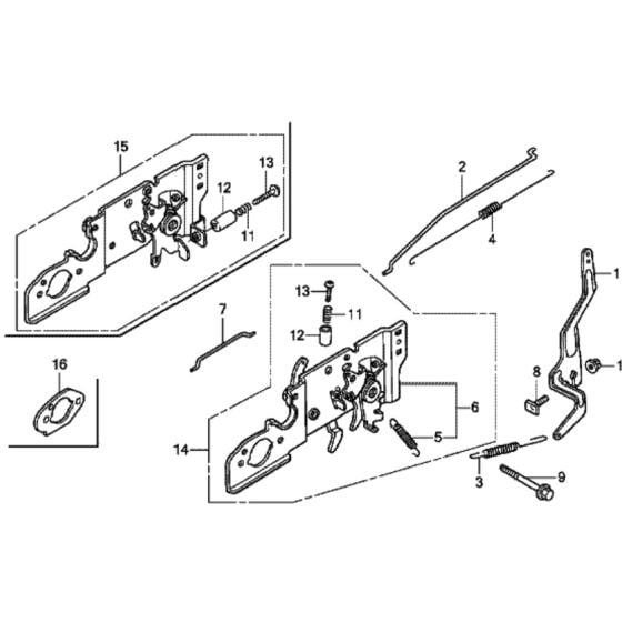 Control for Honda HRG415C2 (IZY) - SDEE/A Lawn Mower