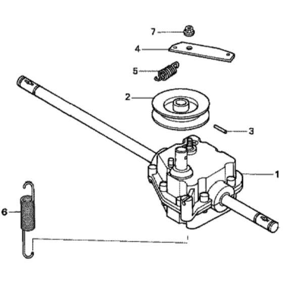 Transmission for Honda HRG415C2 (IZY) - SDEE/A Lawn Mower