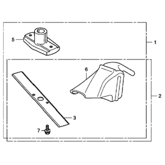 Mulching Kit for Honda HRG415C2 (IZY) - SDEE/A Lawn Mower