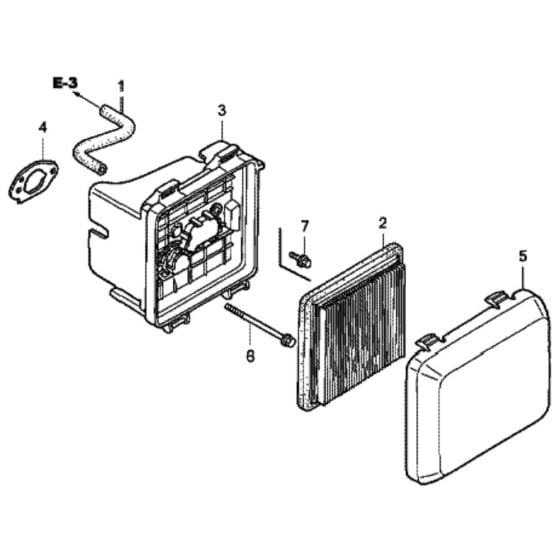 Air Cleaner for Honda HRG415C2 (IZY) - SDEE/A Lawn Mower