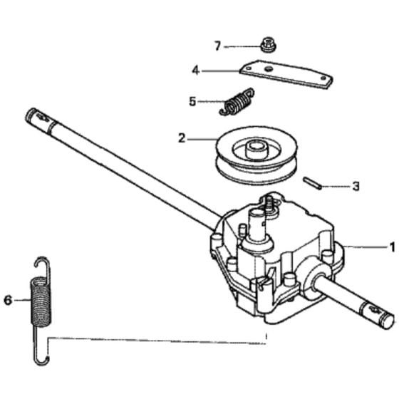 Transmission for Honda HRG415C3 (IZY) - SDEE Lawn Mower