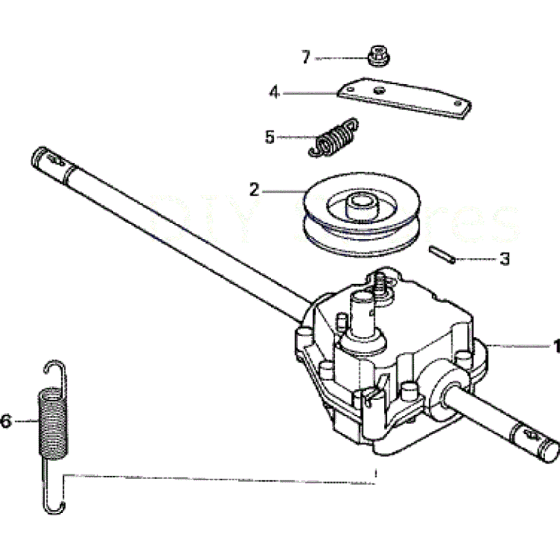 Transmission Assembly for Honda HRG415 SD (IZY) Lawnmower