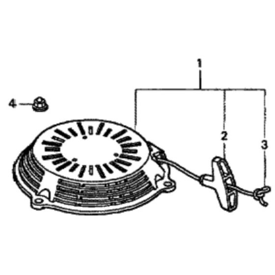 Recoil Starter for Honda HRG536C1 - SDEA Lawnmower