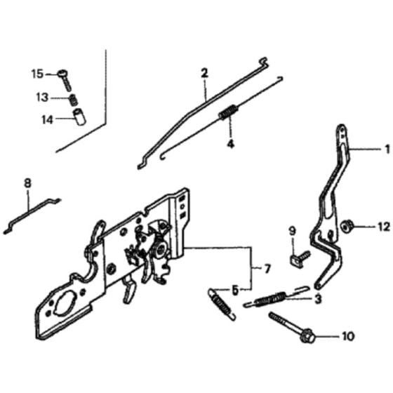 Control for Honda HRG536C1 - SDEA-A Lawnmower