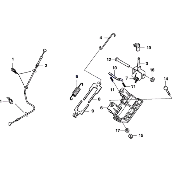 Stop Control Assembly for Honda HRX426-SX Lawn Mowers