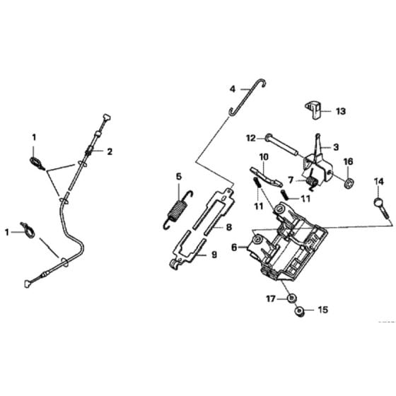 Roto Stop Control for Honda HRX426C - PDE Lawn Mower