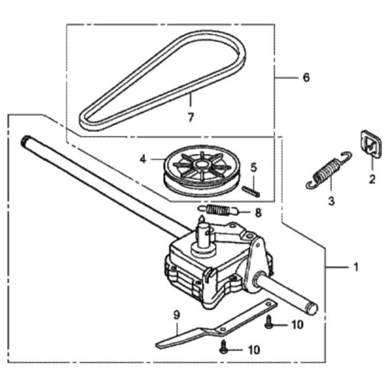 Transmission for Honda HRX426C - SDE Lawn Mower