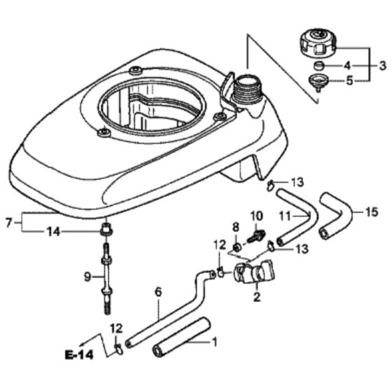 Fan Cover for Honda HRX476C - PXE Lawn Mower