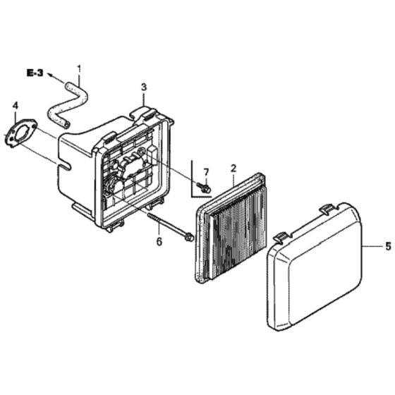 Air Cleaner for Honda HRX537C1 - HXEA Lawn Mower