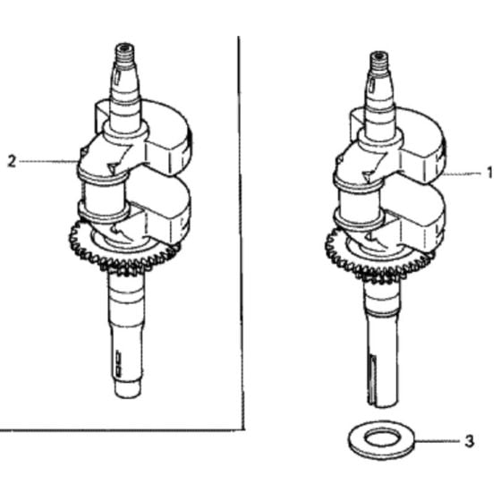 Crankshaft for Honda HRX537C2 - VYEA Lawn Mower