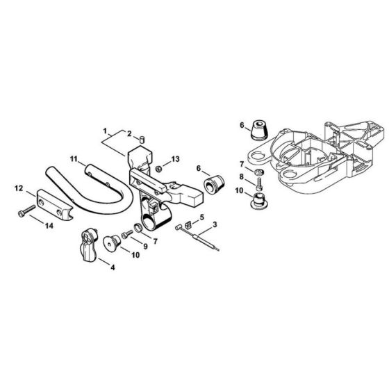 AV Carrier for Stihl HS 85