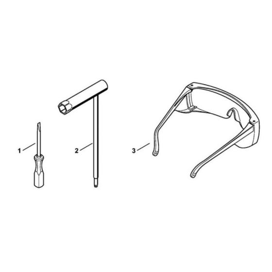 Stihl HS 87 Tools & Extras