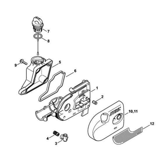 Gear Head Assembly for Stihl HT