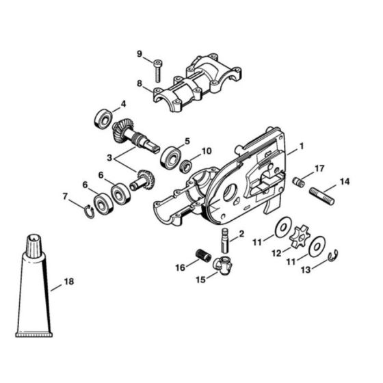 Gear Head Assembly for Stihl HT