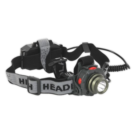 Head Torch 3W CREE LED Auto Sensor Rechargeable Sealey Part No. HT106LED