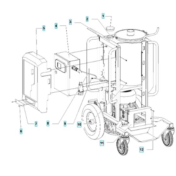 Cover Assembly for HTCD60