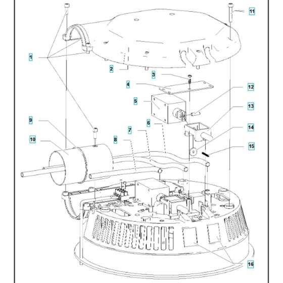 Top Valve Assembly for HTCD60